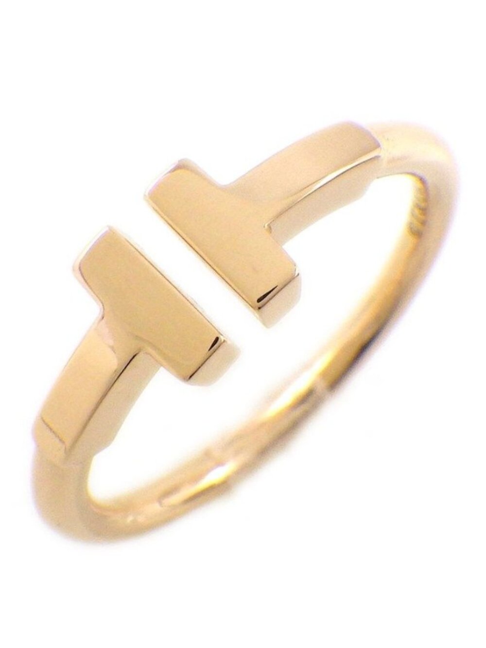 Tiffany & Co Ring T Wire 18k Pink Gold